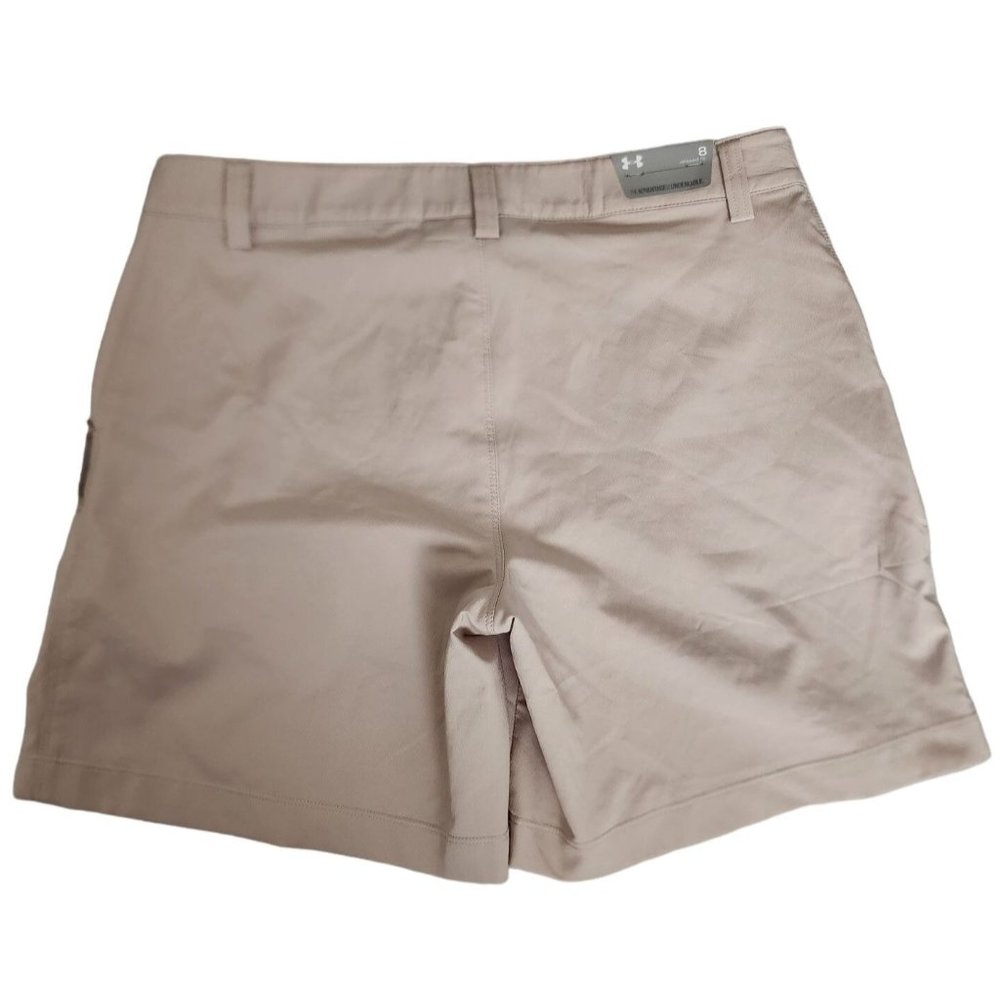 Under Armour Women's L Athletics Relaxed Fit Chino Shorts Size 8 - Picture 3 of 15